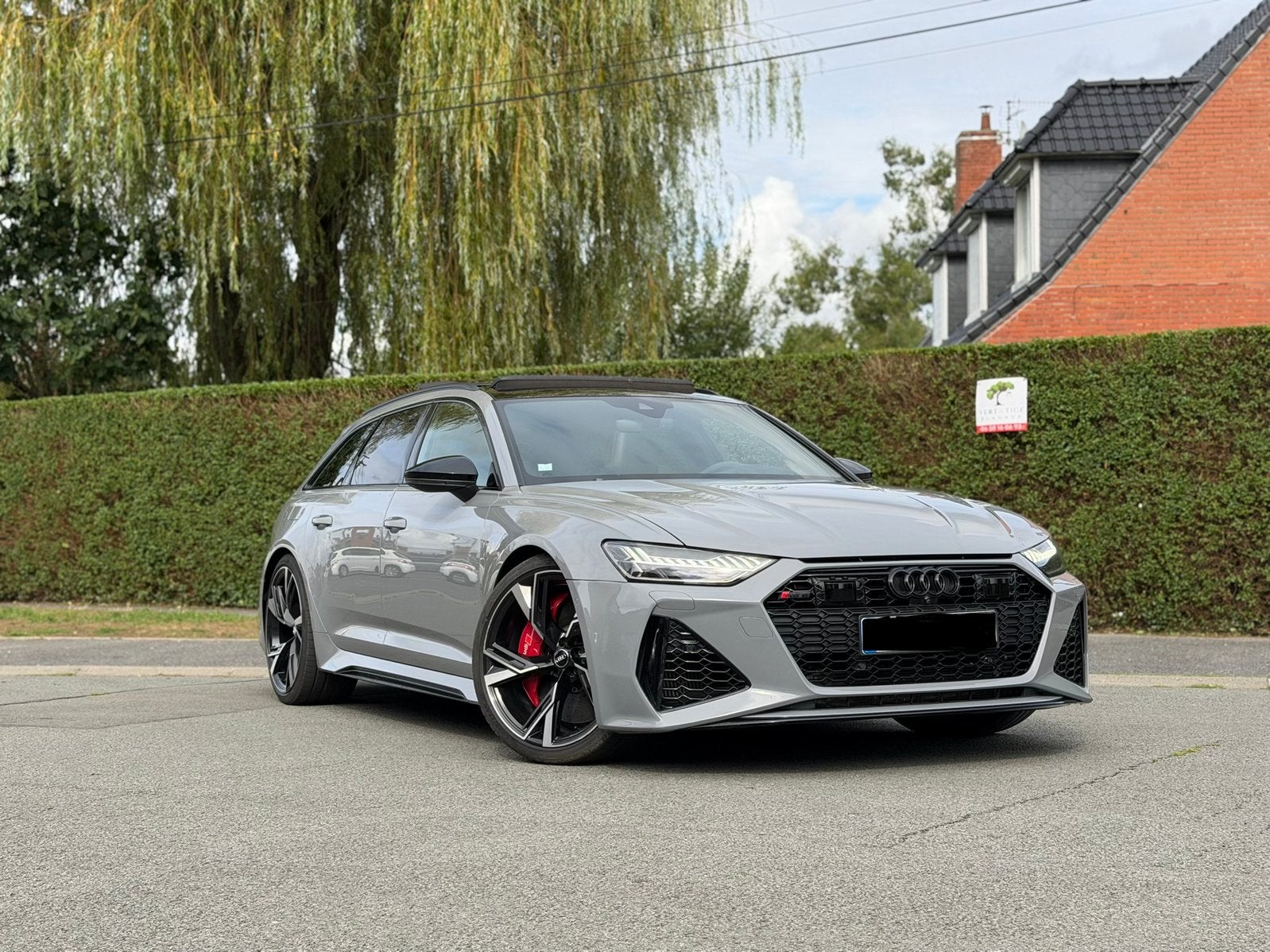 AUDI RS6 4.0 TFSi Premiere Main / Entretien Exclusif Audi, Cuir, Argent ou Gris, Achat, Entreprise