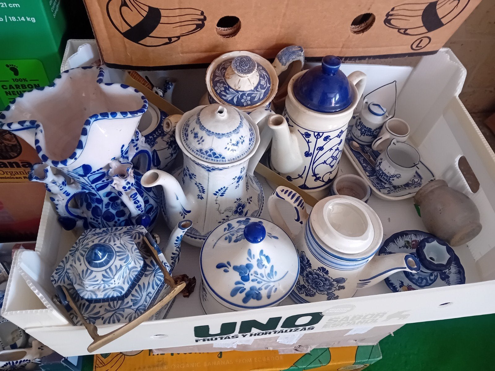 Delft artikelen en andere decoratie, Antiek en Kunst, Ophalen
