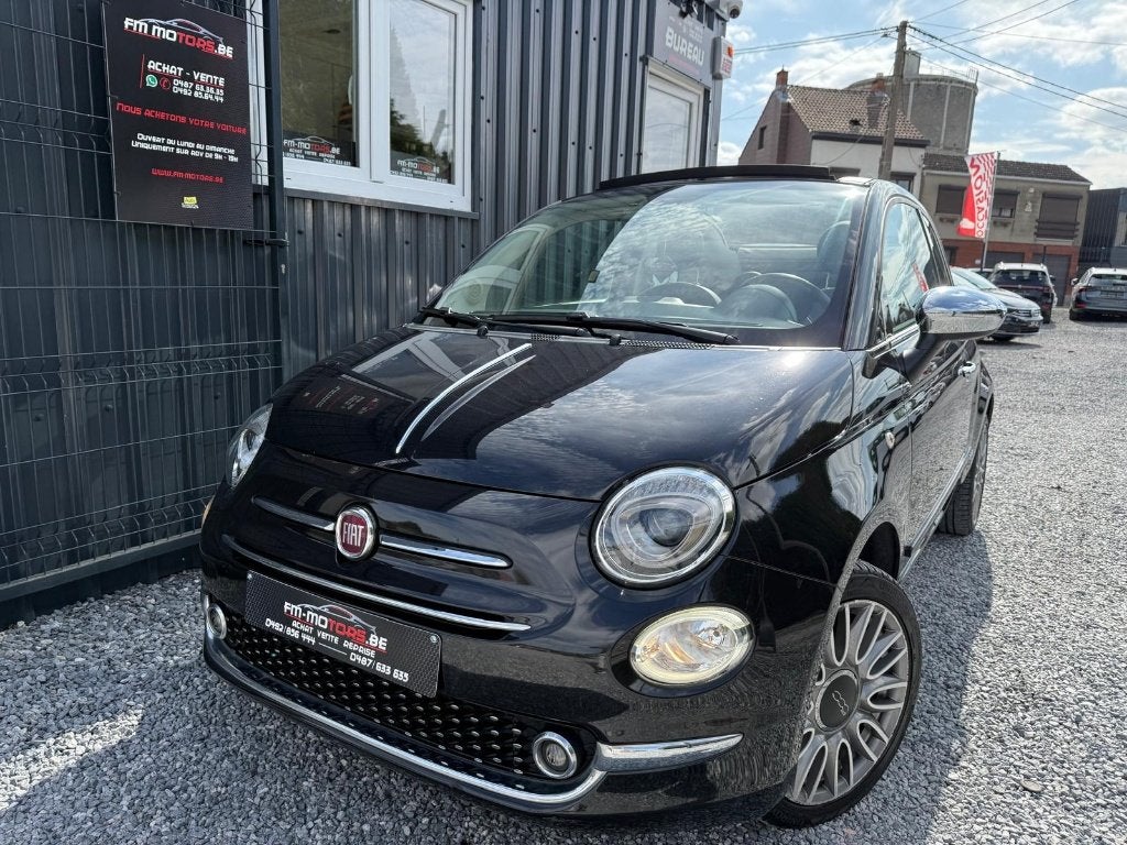 Fiat 500C Cabrio 1.2i/ 1e hoofd/Carplay/Onderhoud + CT OK, Voorwielaandrijving, Stof, 4 cilinders, Cabriolet