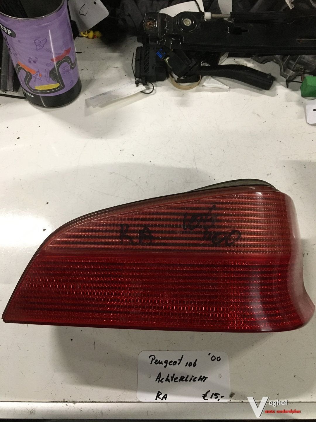 Peugeot 106 2000 Achterlicht  Rechtsachter, -, Utilisé, -, -