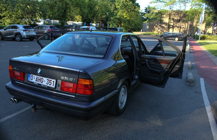 BMW E34 525I (Fjordgrau), foto 4