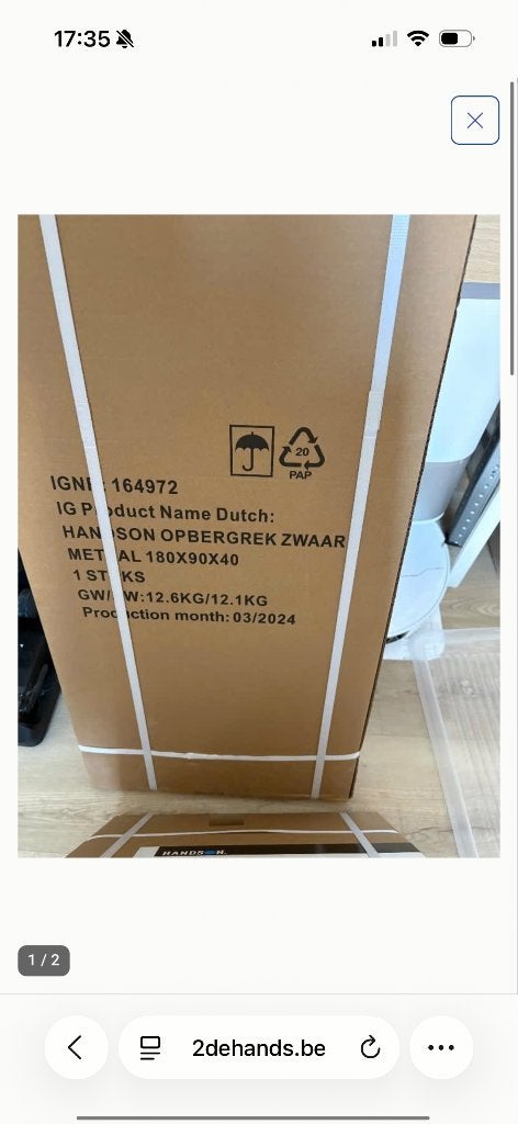 Opbergrekken 3x, Huis en Inrichting, Kasten | Stellingkasten, Ophalen, Nieuw