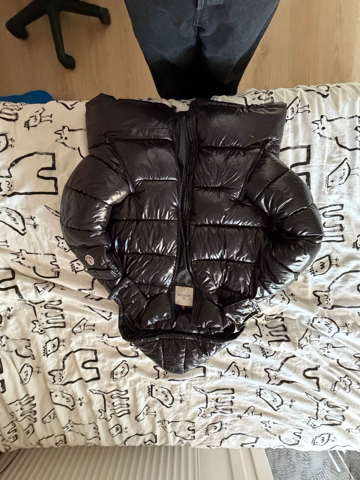 Veste Moncler, Vêtements | Hommes, Enlèvement ou Envoi, Neuf, Taille 48/50 (M), Noir