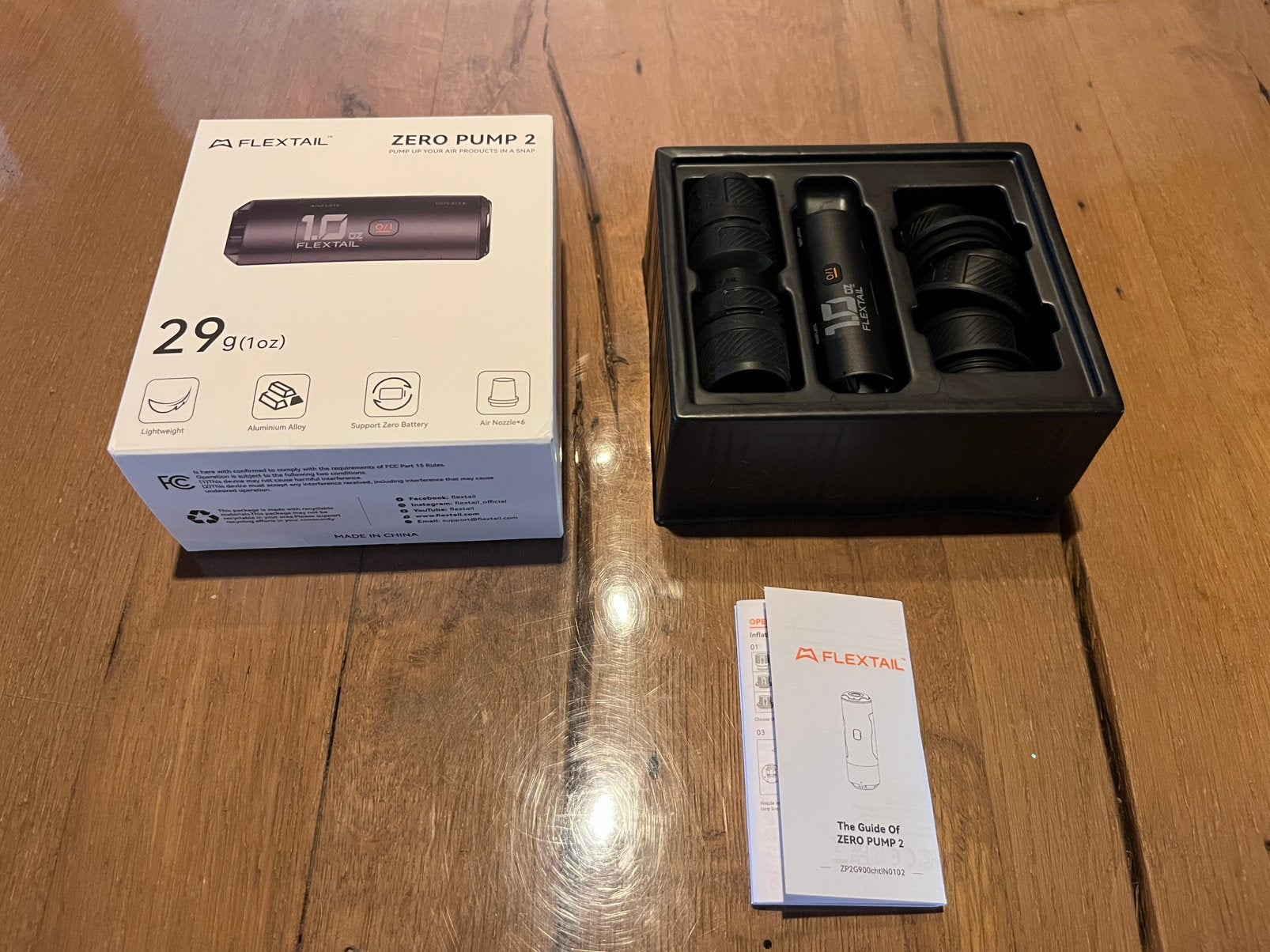 Flextail Zero Pump 2, Caravans en Kamperen, Ophalen of Verzenden, Nieuw