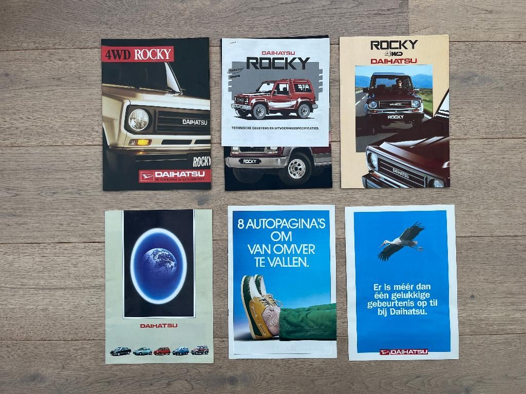 PROSPECTUS ROCKY FLYERS DE DAIHATSU, Enlèvement ou Envoi