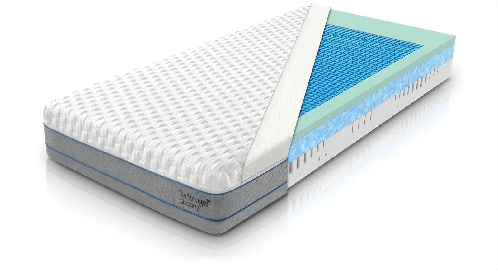 Matras technogel 160x200, Ophalen, 200 cm, Matras