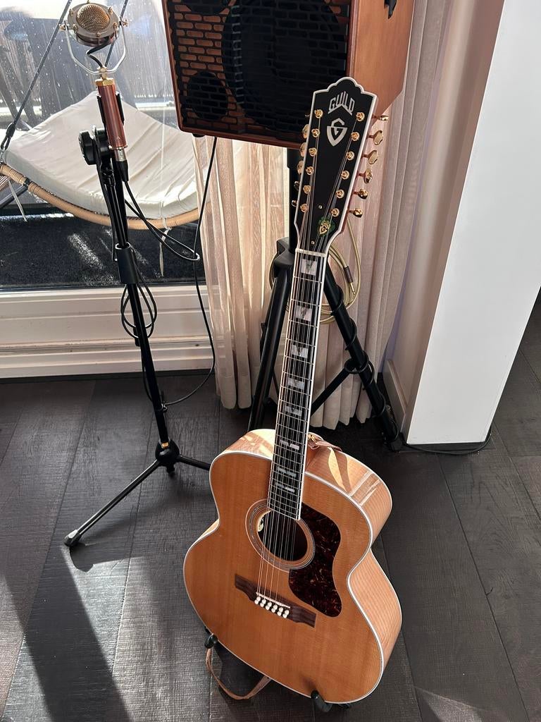 Guild F-512 12-String Jumbo Acoustic (Maple Natural) NEW, Muziek en Instrumenten, Ophalen of Verzenden, Nieuw, Western- of Steelstringgitaar