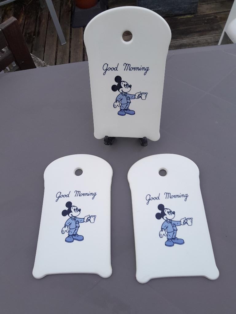 Boch Donaldson 3 Tartinières Mickey, Enlèvement ou Envoi