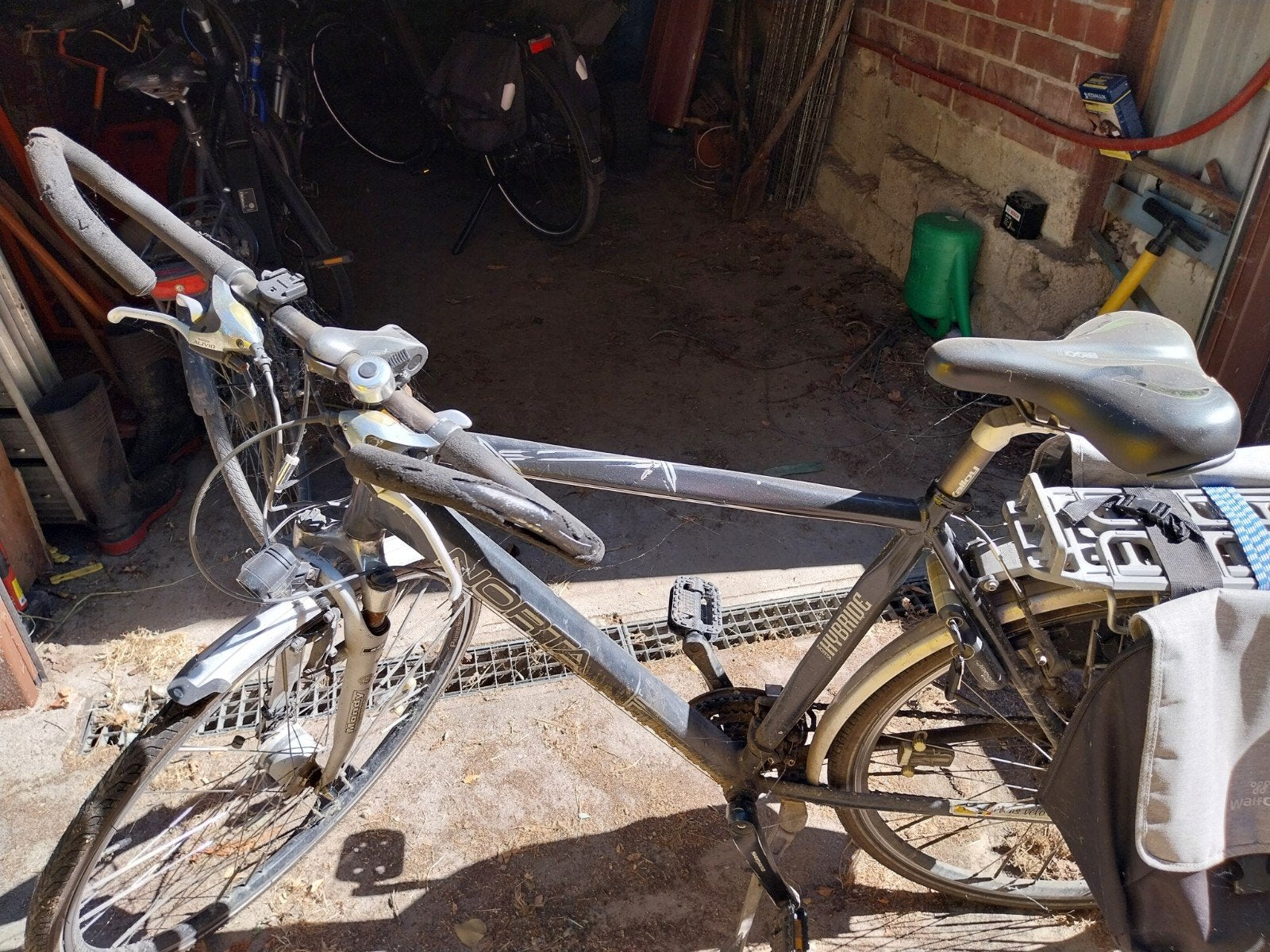 fiets norta, Ophalen