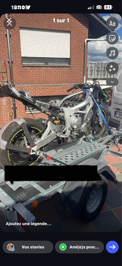 Piece Yamaha r6 98/02, Enlèvement ou Envoi
