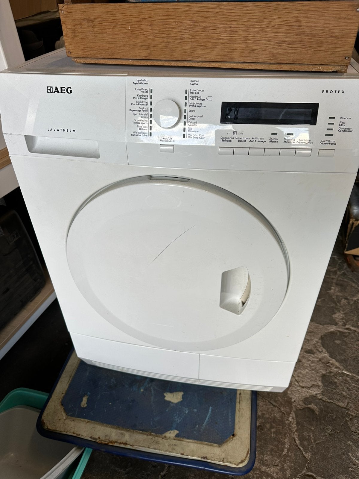 Condensdroogkast AEG, Elektronische apparatuur, Droogkasten, Ophalen, Zo goed als nieuw
