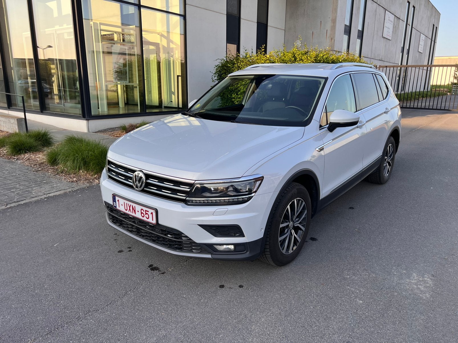 Volkswagen Tiguan Allspace, Auto's, Volkswagen, 4 cilinders, Wit, Leder, 5 deurs
