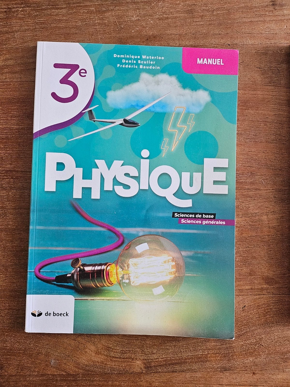 Manuel de chimie 3e, Livres, Enlèvement ou Envoi, Comme neuf, Enseignement secondaire inférieur, Physique