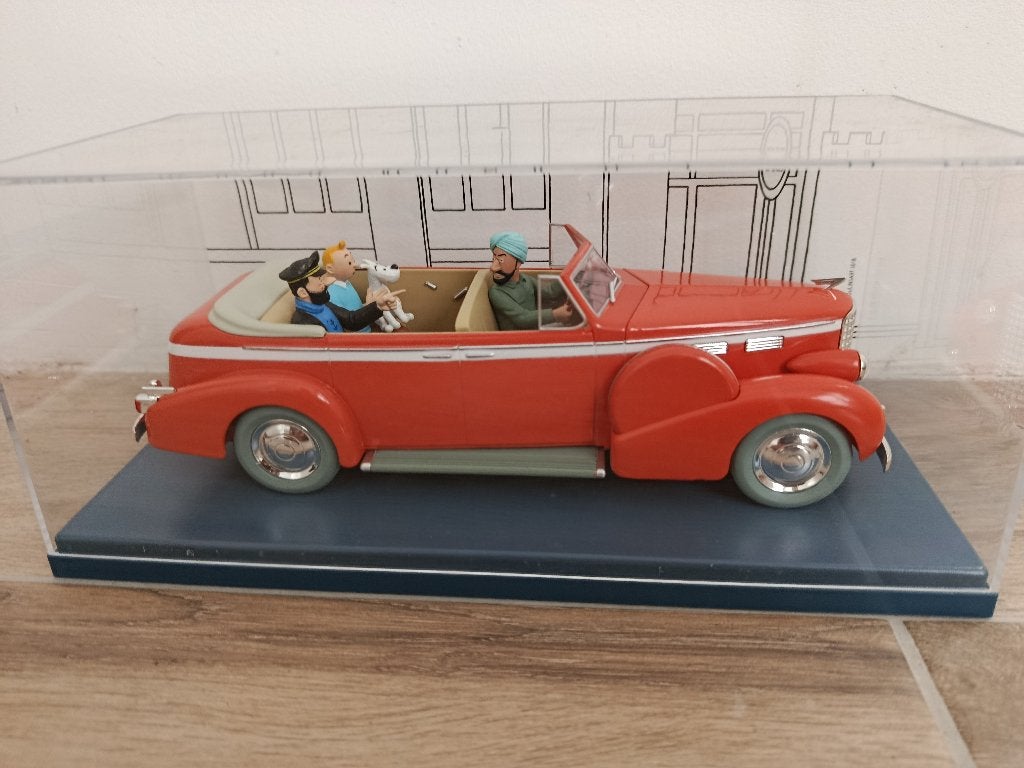 Voiture Tintin - au tibet, Ophalen, Kuifje, Zo goed als nieuw, Beeldje of Figuurtje