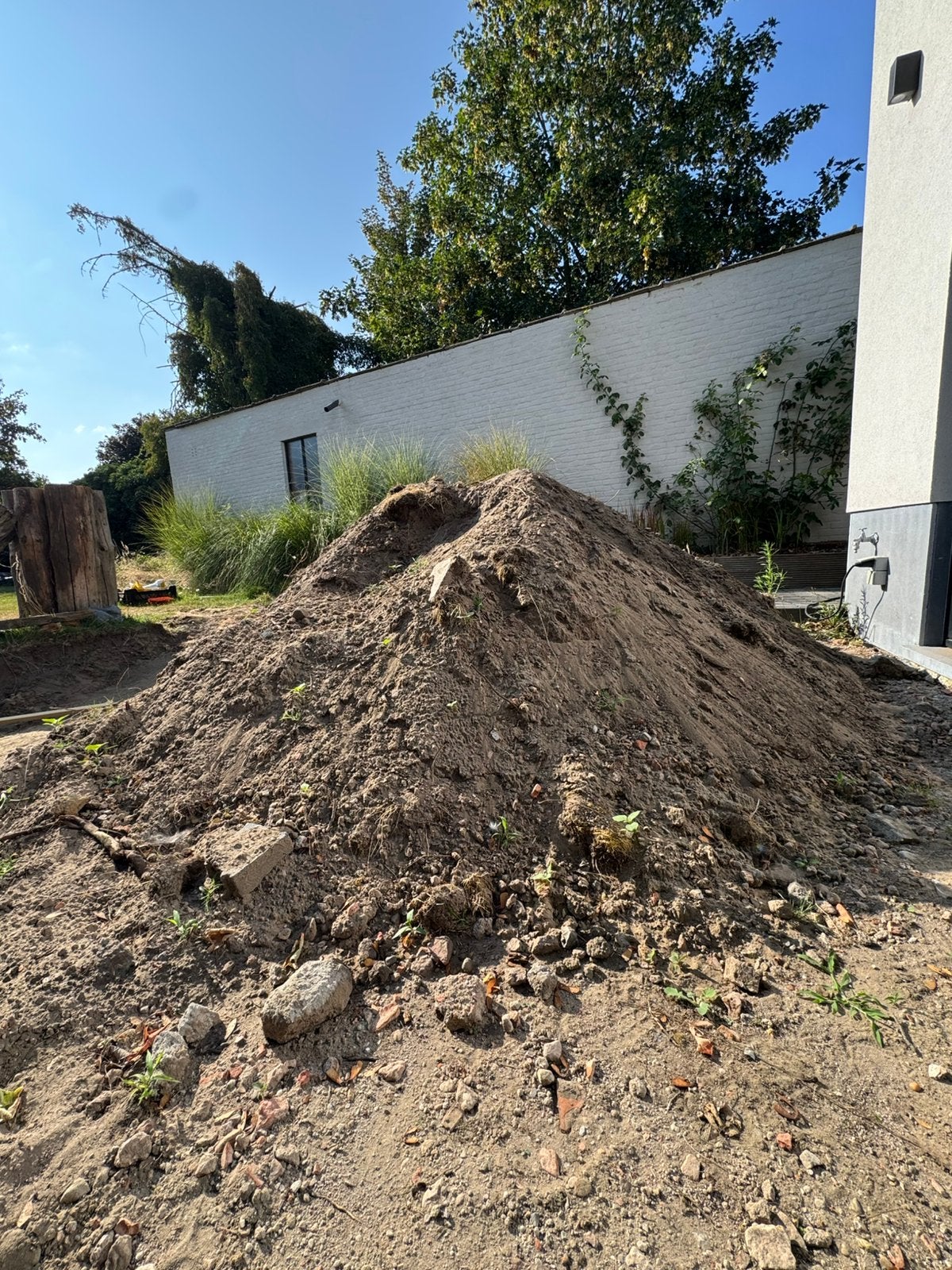 Opvulgrond gratis, Jardin & Terrasse, Terre & Fumier, Enlèvement, Terre pour jardin