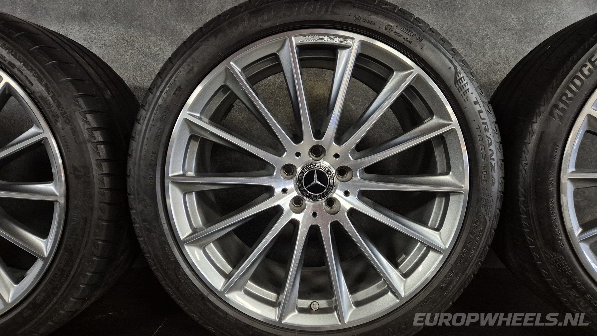 20 inch velgen S klasse AMG zomerbanden W223 S223 Breedset, Auto-onderdelen, Banden en Velgen, Gebruikt, 255 mm, -, -
