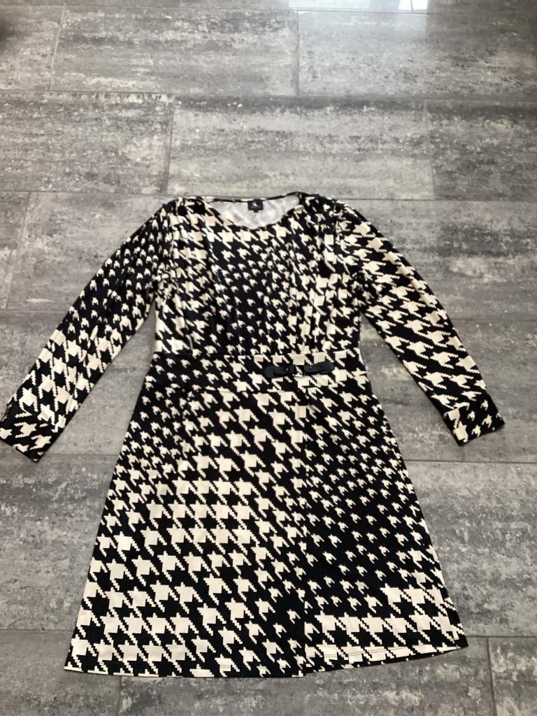 Jurk K-design L, K-design, Zwart, Maat 42/44 (L), Nieuw