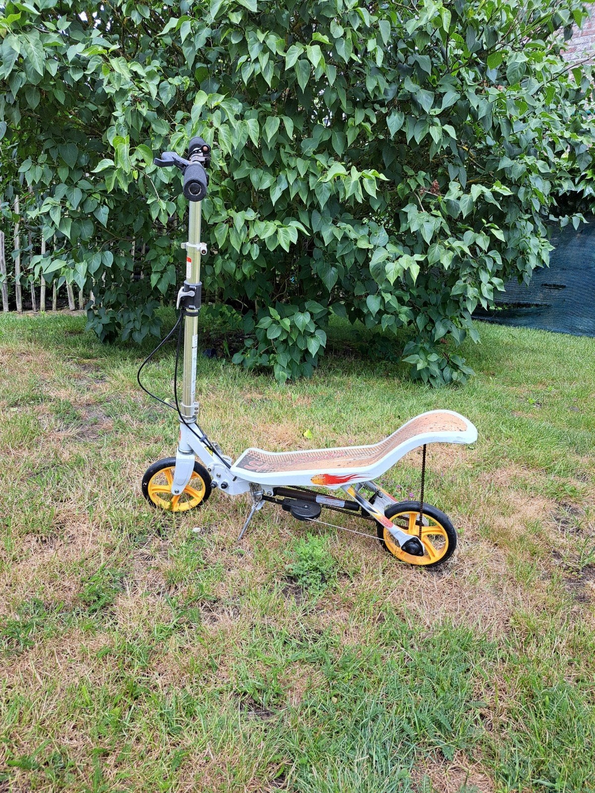 Space scooter step, Ophalen