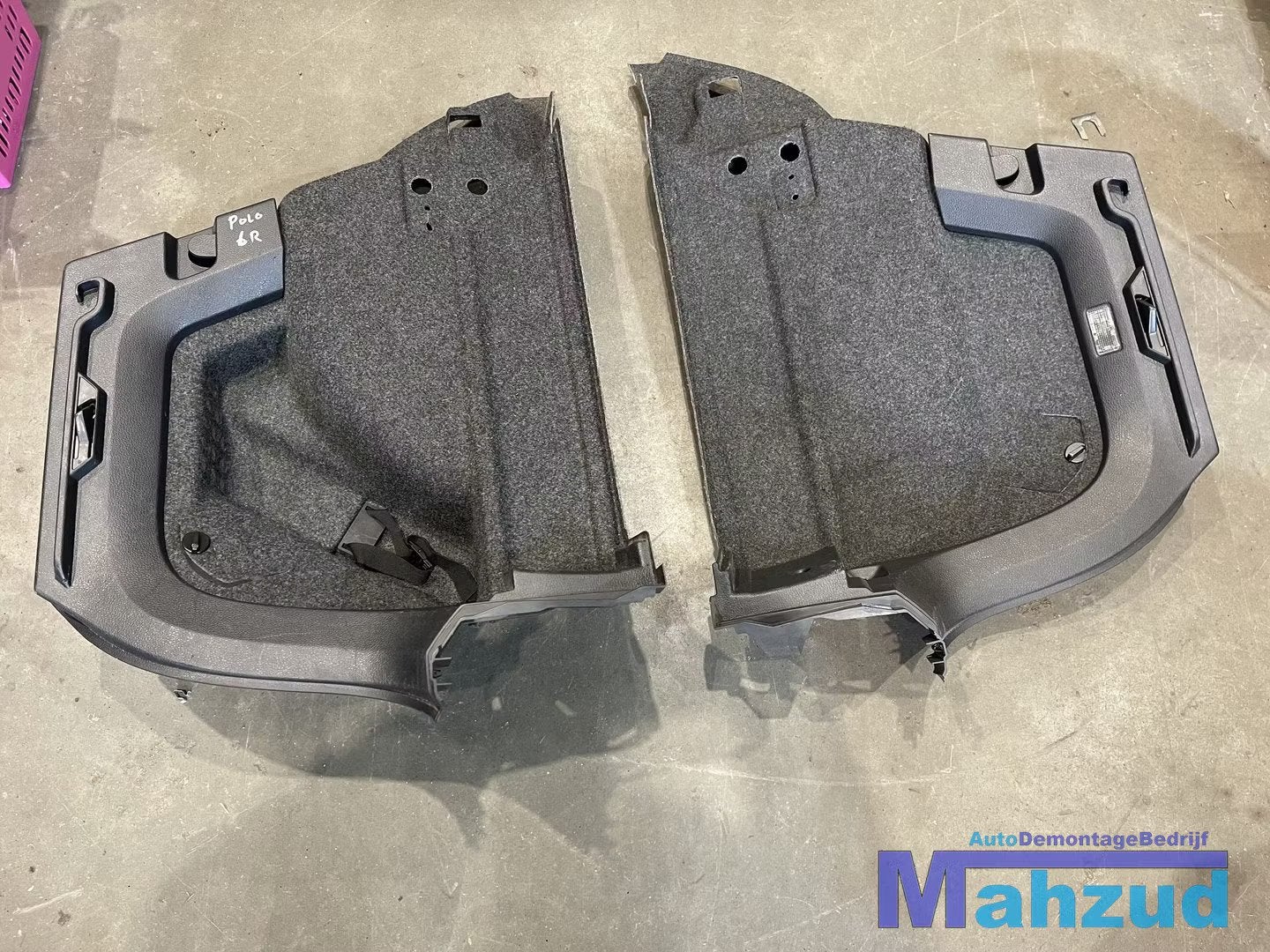 VW POLO 6R Kofferbak bagage ruimte bekleding interieur, Gebruikt, Volkswagen, Volkswagen AG, Vw@volkswagen.de
