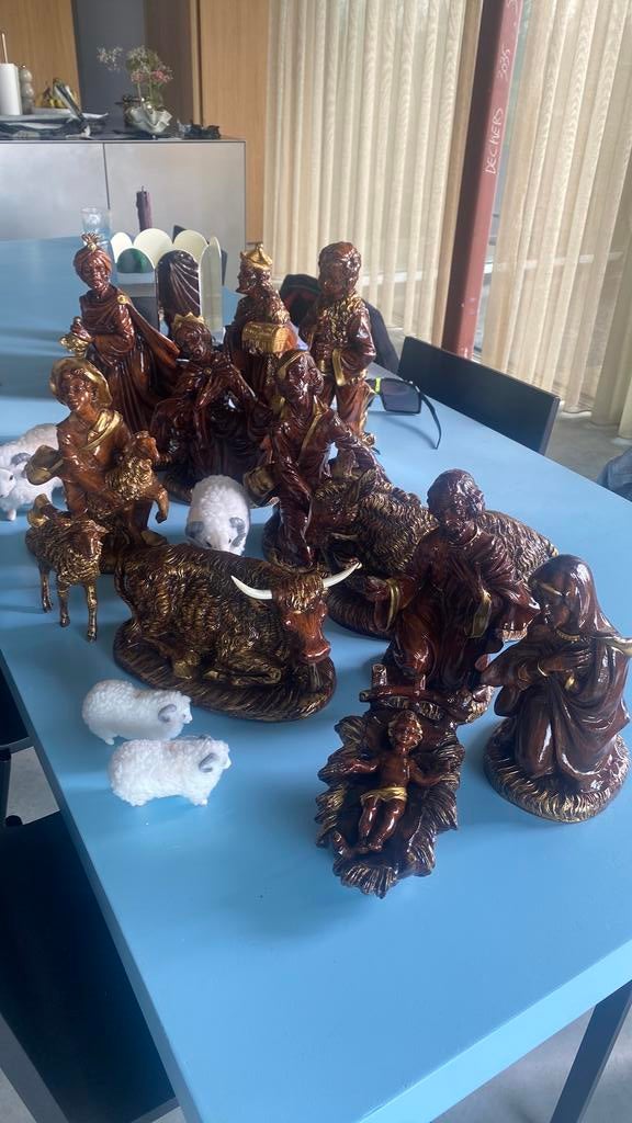 Kerststal figuren, Ophalen, Zo goed als nieuw