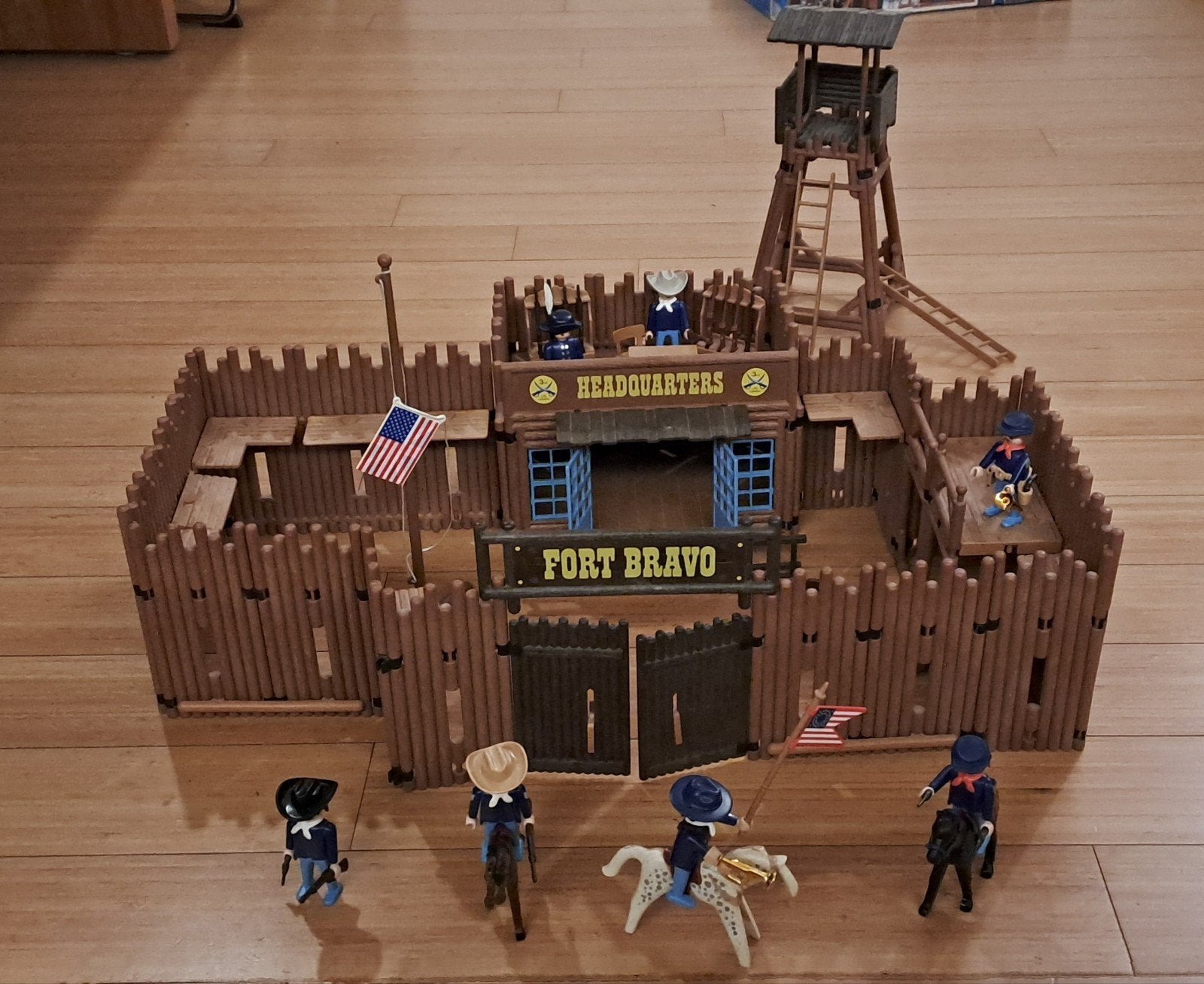 PLAYMOBIL fort Bravo, Enlèvement, Utilisé