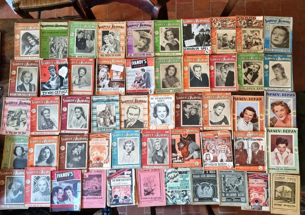 Vlaamse filmkes, Ivanov's romans1938- 1952, Livres, Enlèvement ou Envoi, Diverse auteurs, Belgique, Utilisé