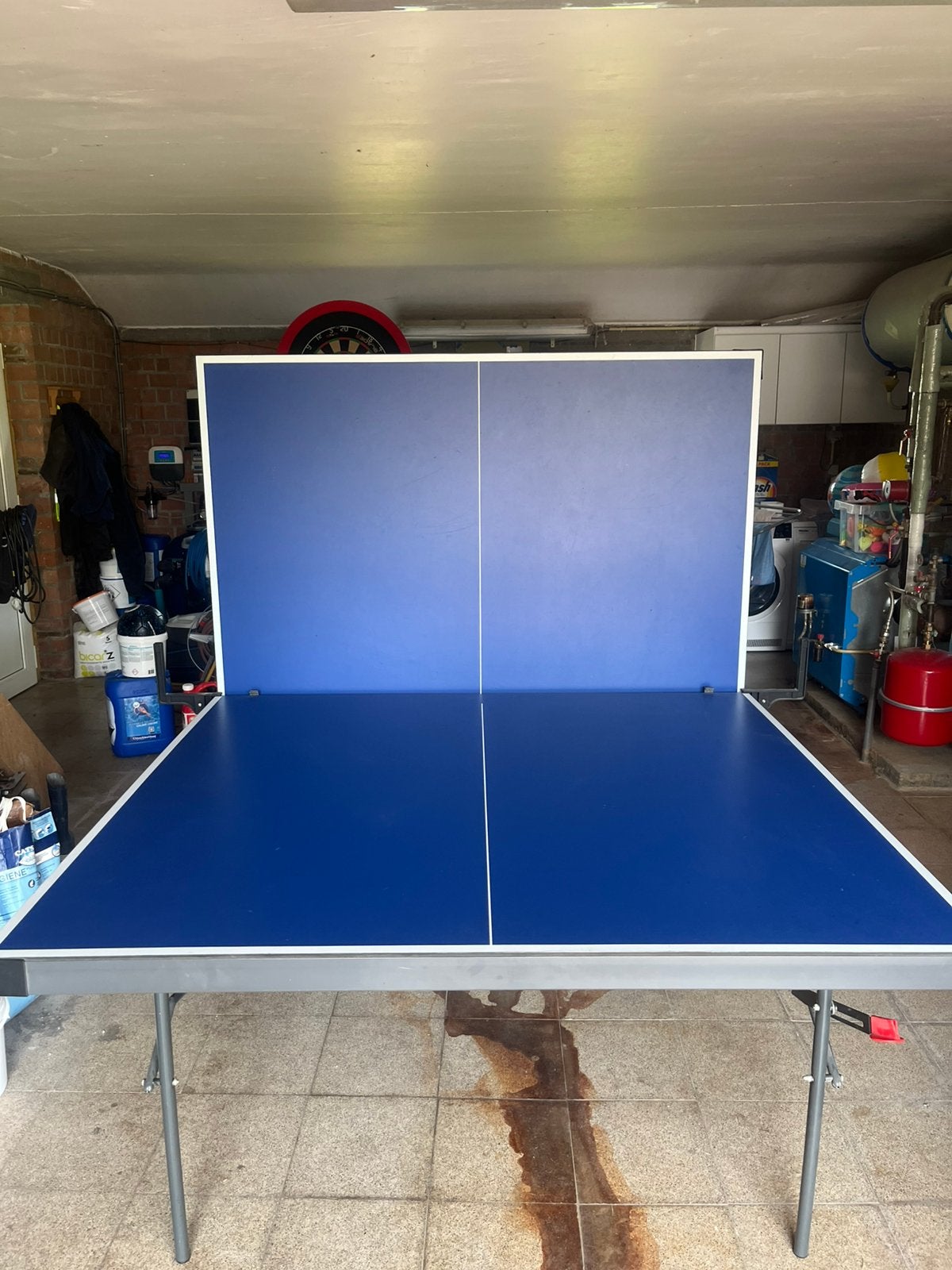 Elite Pro Indoor pingpongtafel, Ophalen, Zo goed als nieuw, Tafel Indoor, Inklapbaar