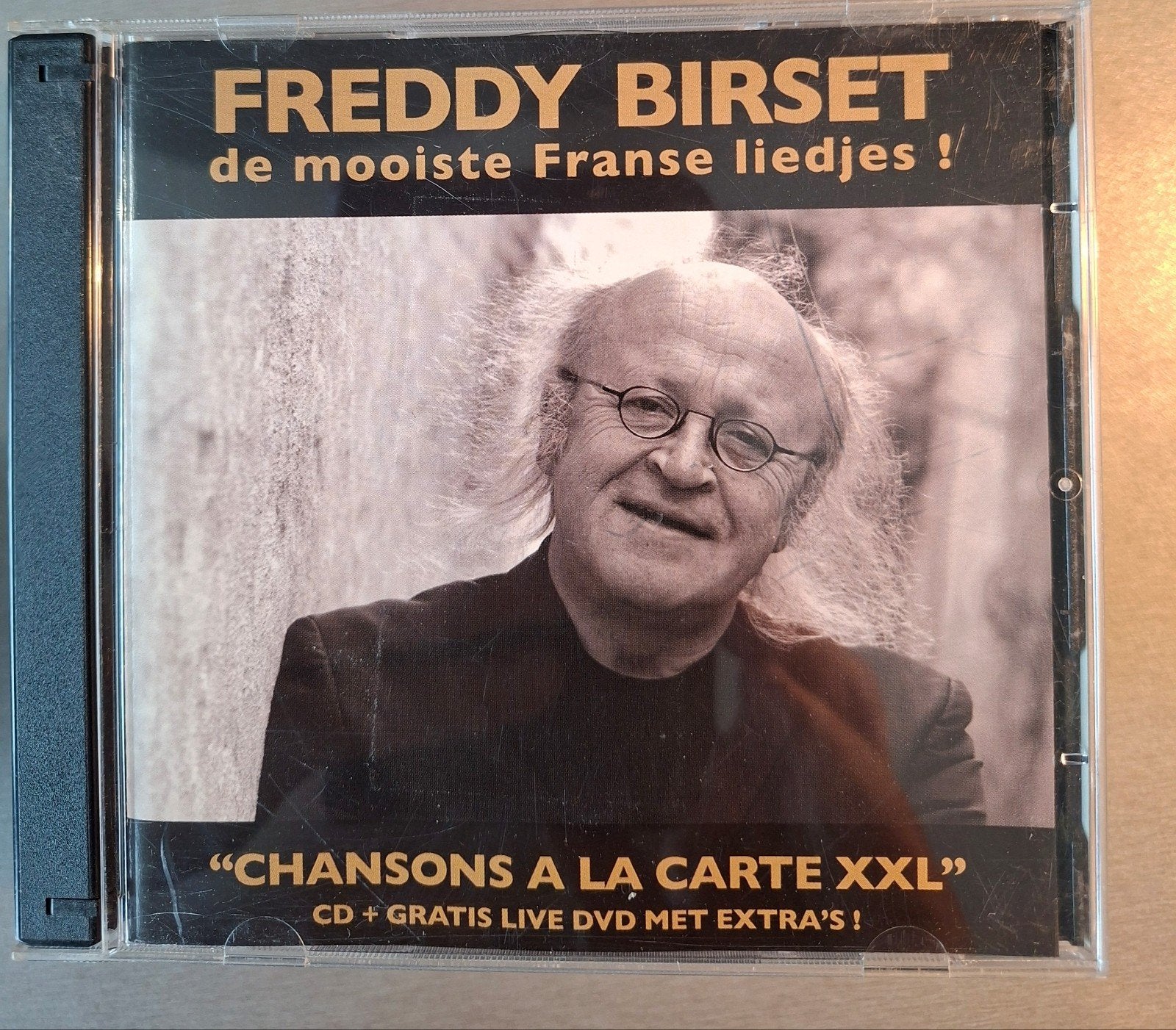 Cd/dvd. Freddy Birset. De mooiste Franse liedjes (Live)., Cd's en Dvd's, Ophalen of Verzenden