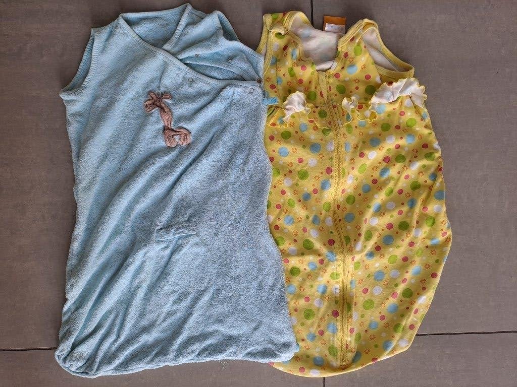 Twee slaapzakken (Baby Boum en Impidimpi) zomer 70cm, Kinderen en Baby's, Dekens, Slaapzakjes en Inbakerproducten, Ophalen, Wasbaar