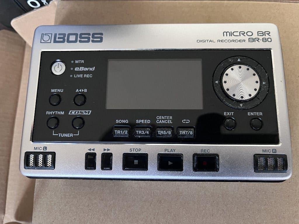 Boss Micro BR-80 Digitale Recorder / Zakstudio – Compleet!, Enlèvement, Comme neuf, Audio