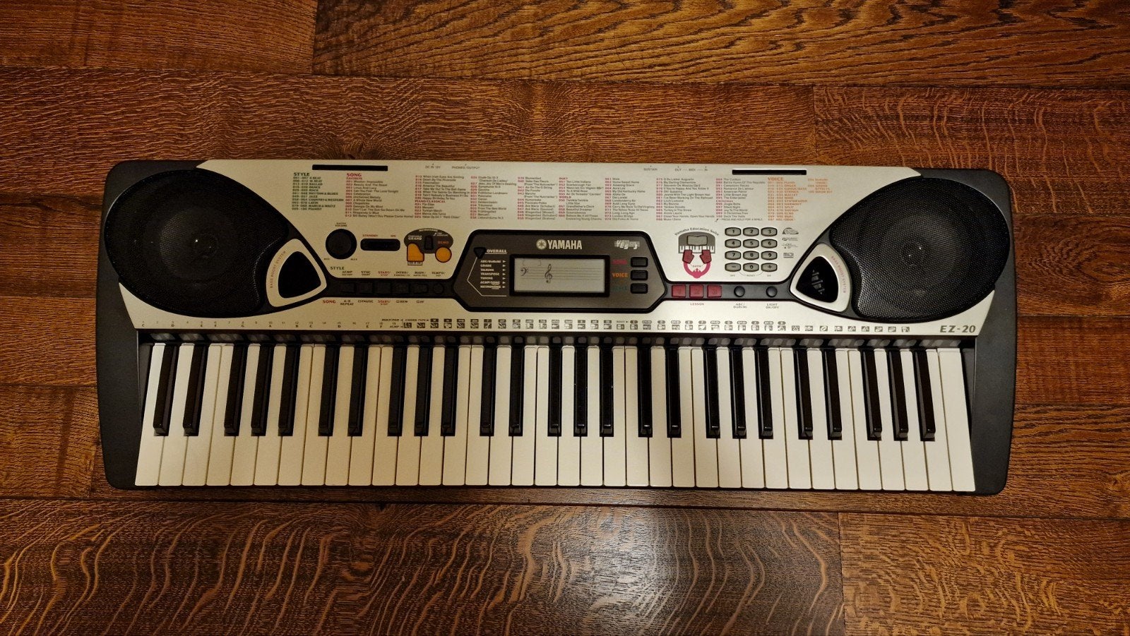 Clavier Yamaha EZ-20, Enlèvement, Yamaha