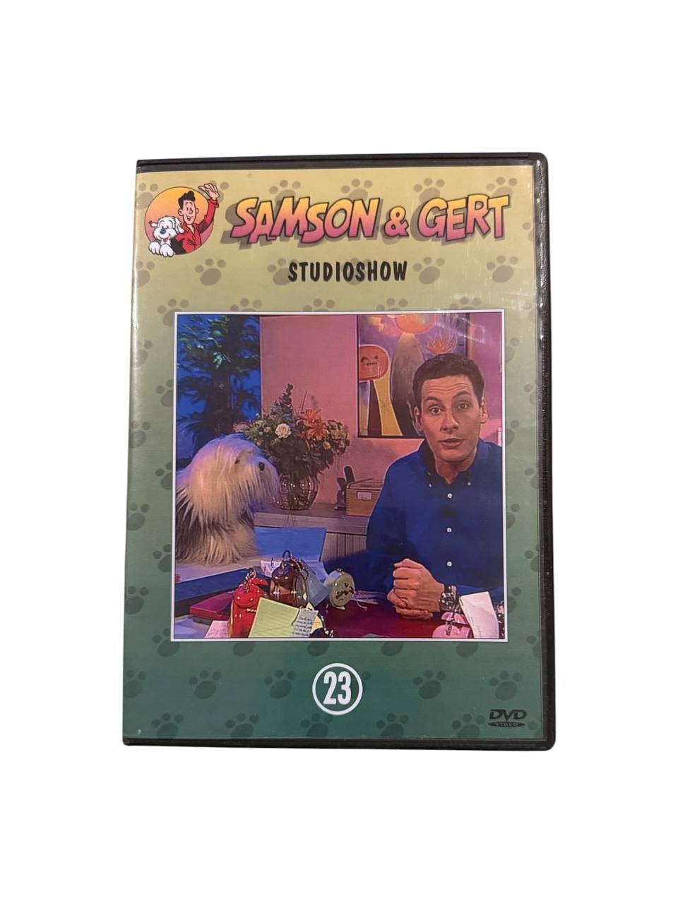 Dvd Samson en Gert Studioshow Vol 23, Cd's en Dvd's, Ophalen of Verzenden, Zo goed als nieuw