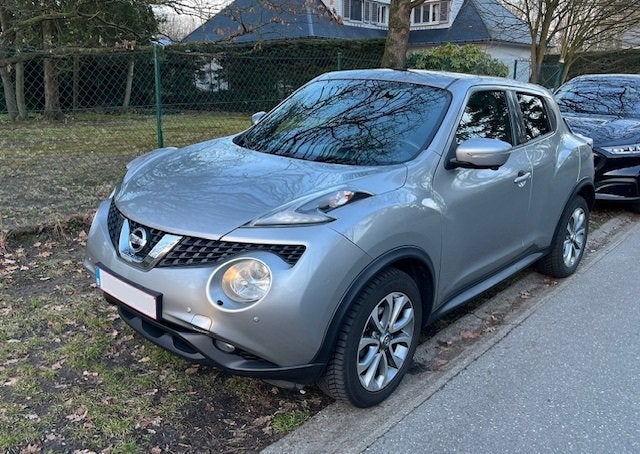 Nissan Juke Tekna, Zwart, Leder, Handgeschakeld, 5 deurs