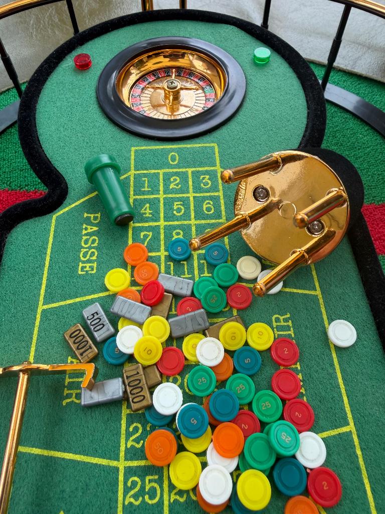 Casino Roulette tafel Black Jack Royal mini leuk Ruilen !!, Ophalen