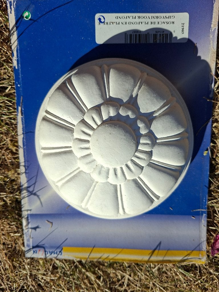 Rosace plafond en platre, Enlèvement, Neuf