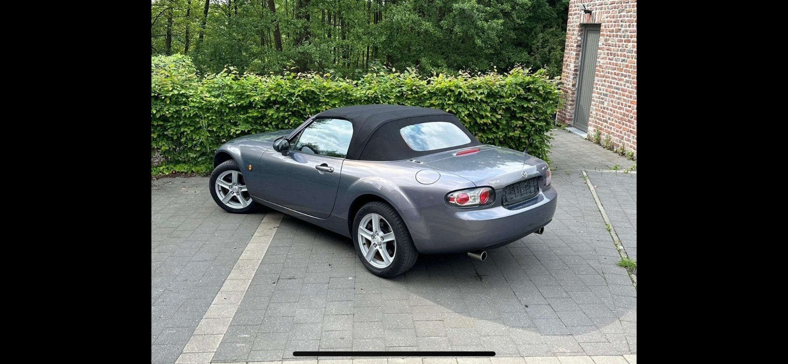 mazda mx5  mb, Autos, Argent ou Gris, Achat, Noir, 2 portes