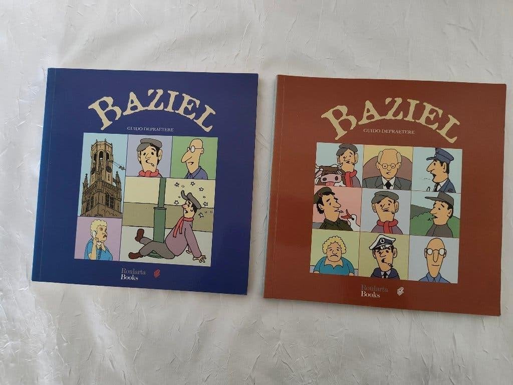 2 boekjes over Baziel van Guido Depraetere, Boeken, Humor, Zo goed als nieuw, Moppen, Ophalen of Verzenden