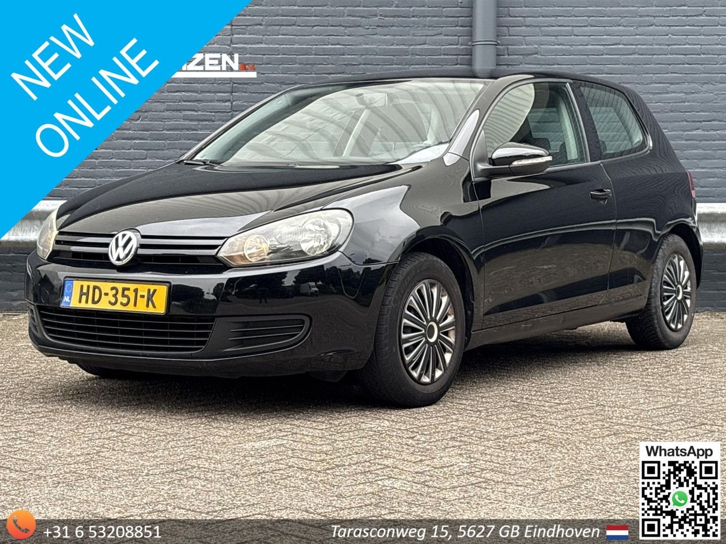 Volkswagen Golf 1.4 Trendline | Airco | Navi | APK 02-2027 |, Zwart, 149 g/km, Zwart, Bedrijf