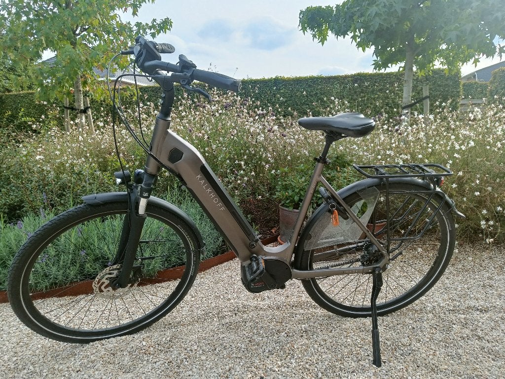 Elektrische fiets E-bike Kalkhoff Image 3.B EXC, 53 tot 56 cm, (Extra) lage instap, Zo goed als nieuw, Schijfrem