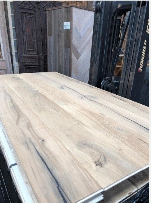 NOUVEAU PARQUET RÉSIDUEL; PARQUET CHÊNE VINTAGE-86 M2, MULTI, Enlèvement