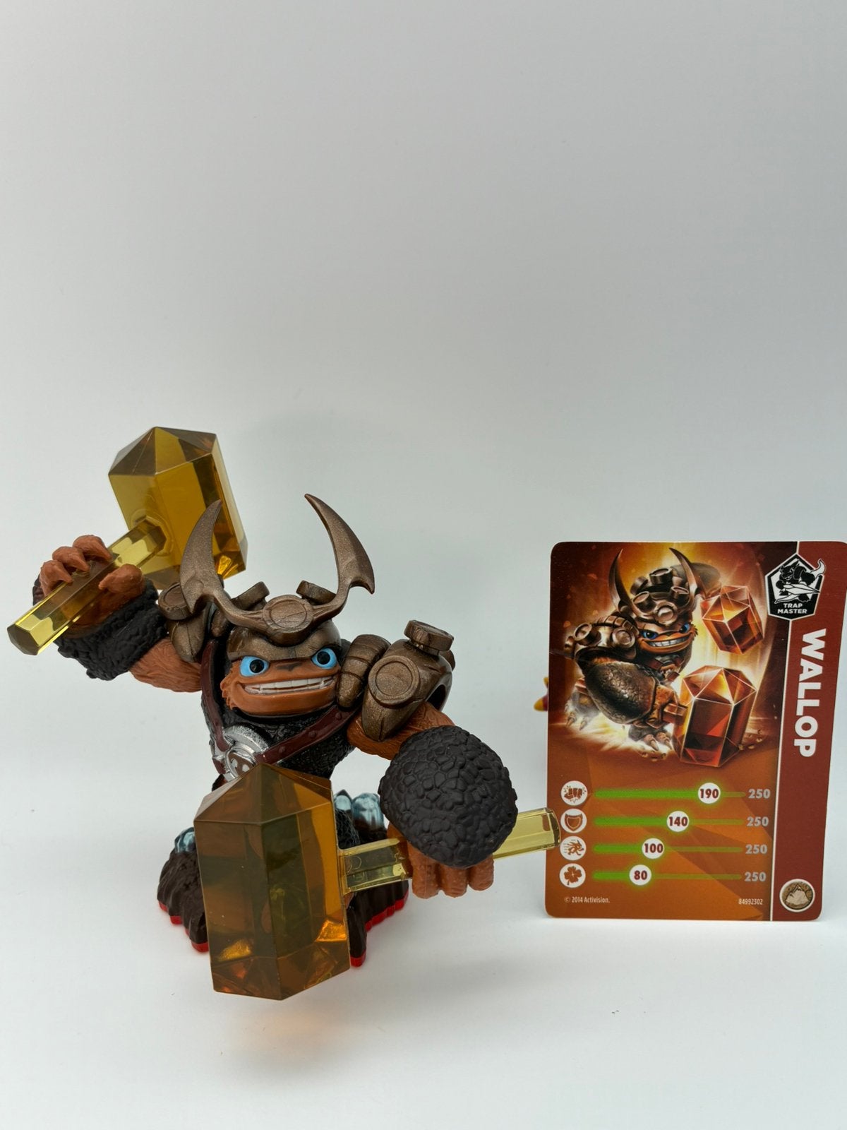 Skylanders Trap Team Wallop avec billet, Envoi, Comme neuf