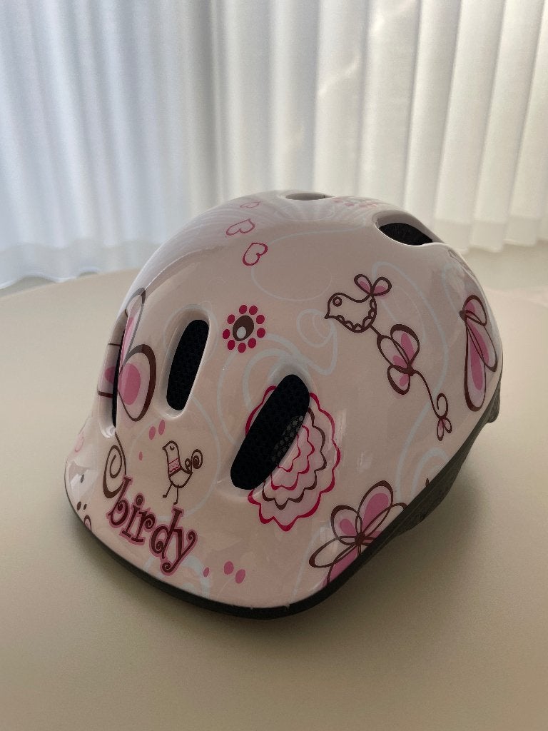 Fietshelm kind 44-48 cm, Ophalen, Polisportcycle, Gebruikt, Meisje