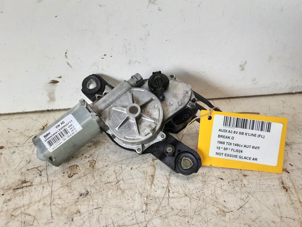 RUITENWISSERMOTOR ACHTER Audi A3 Sportback (8VA / 8VF), Auto-onderdelen, Gebruikt, Mevr. I. Hauben, Audi, Rue de l'Espoir 34 34
4030  GRIVEGNÉE, BE