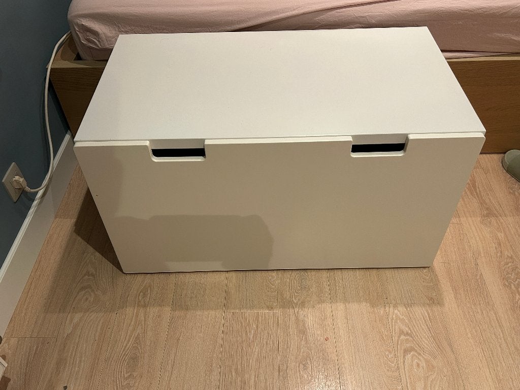 KOOPJE 20€, witte IKEA kast / opbergbox, Kinderen en Baby's, Kast, 50 tot 70 cm, Zo goed als nieuw, 75 tot 100 cm