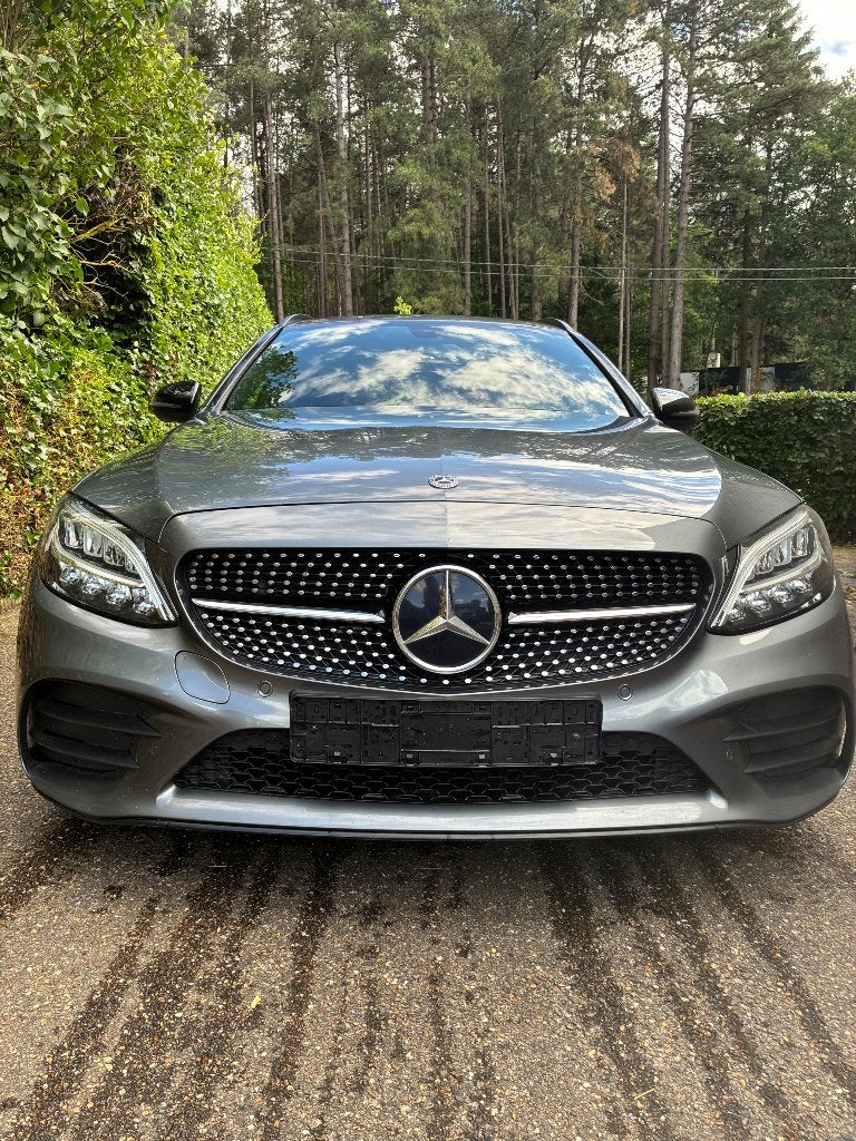 Mercedes c180 break amg line, Auto's, Mercedes-Benz, Achterwielaandrijving, 4 cilinders, 1600 cc, Leder