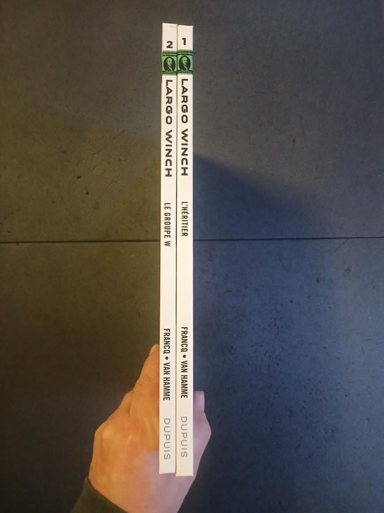 Lot de 2 bd largo winch 1 et 2 (grand format), Enlèvement ou Envoi