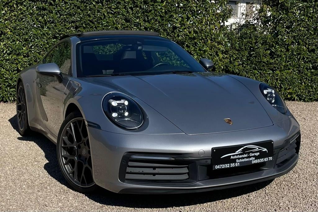 Porsche 992 3.0 Coupe *Open Dak *Spoiler *Nav *21", Automaat, 4 zetels, Achterwielaandrijving, USB