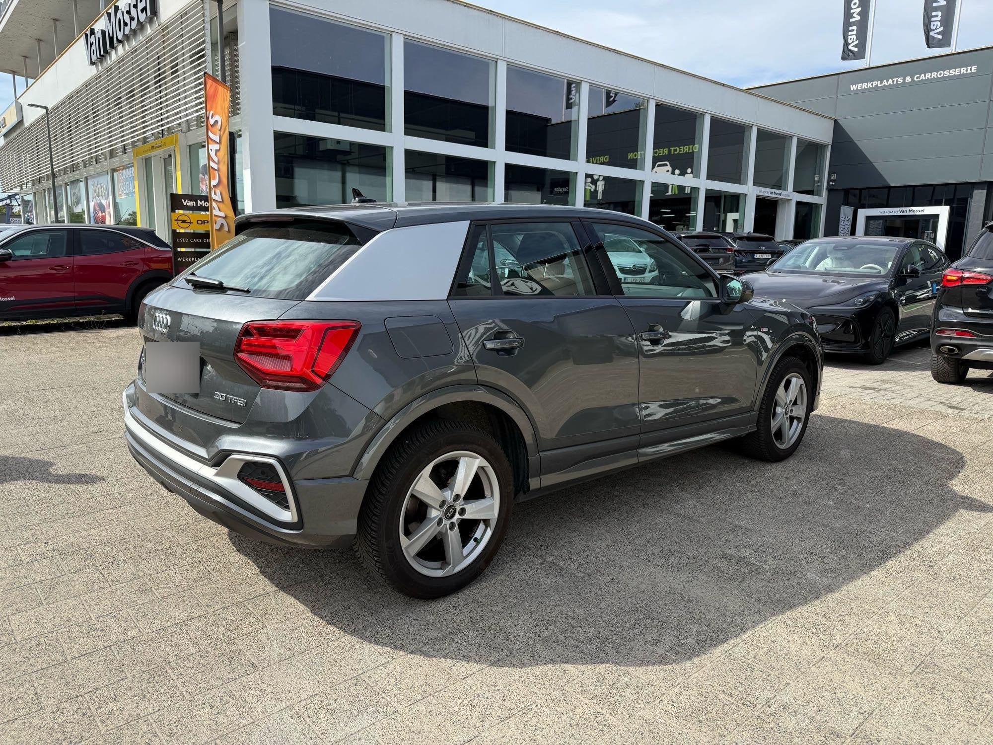 Audi Q2 1.0 30 TFSI 81kW S Line, Autos, Cruise Control, Entreprise, Noir, 5 places