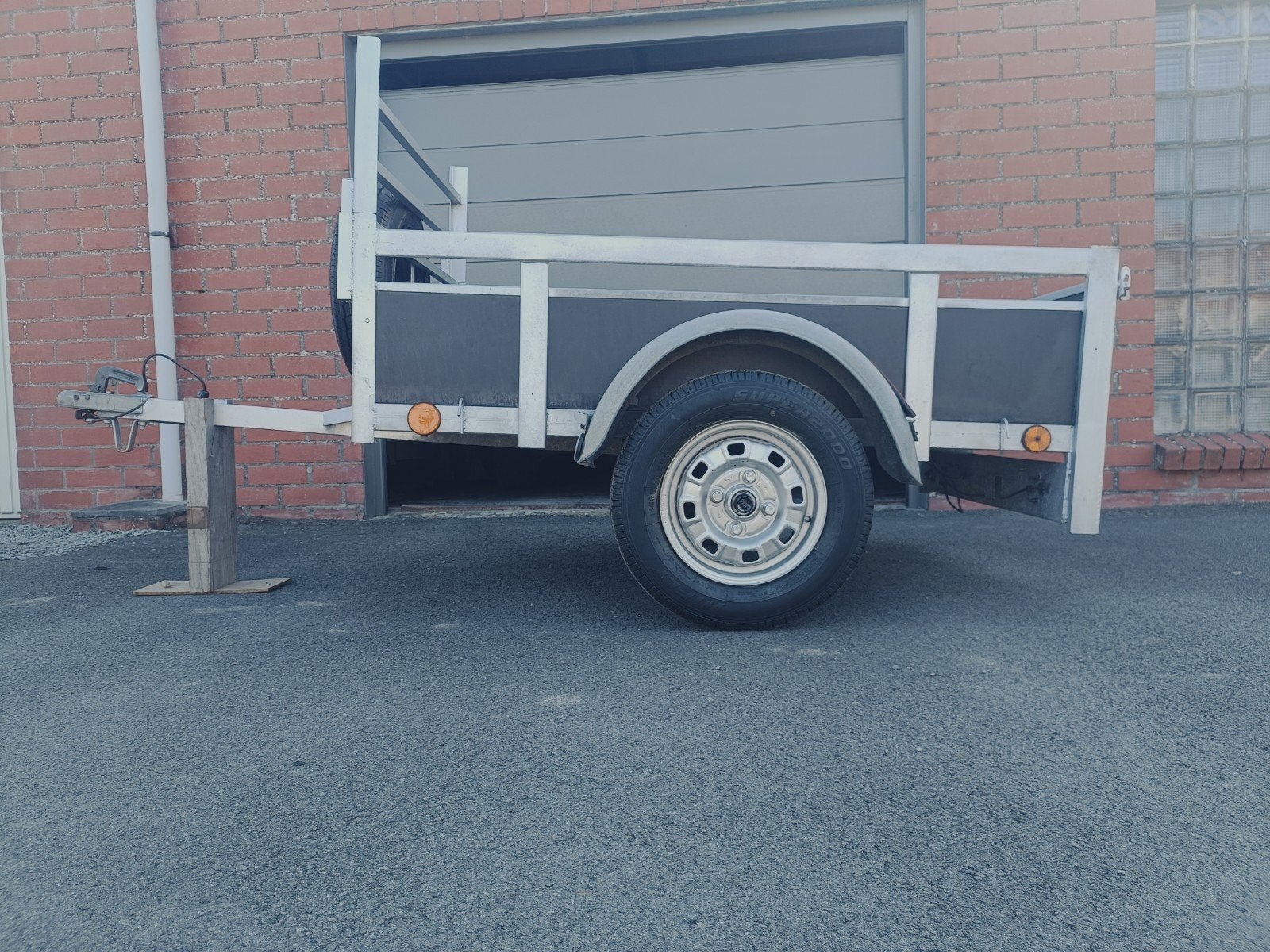 aanhangwagen, Auto diversen, Aanhangers en Bagagewagens, Ophalen, Zo goed als nieuw