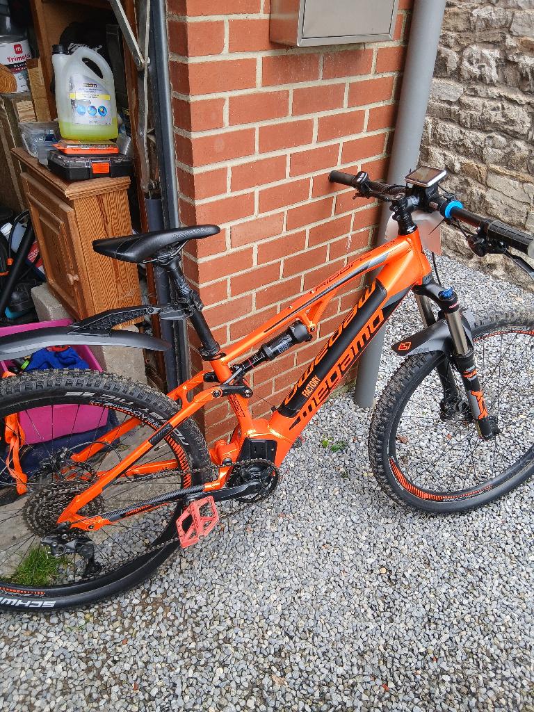 Vtt électrique Megamo fs, Vélos & Vélomoteurs, Vélos électriques, Utilisé, Autres marques, Enlèvement